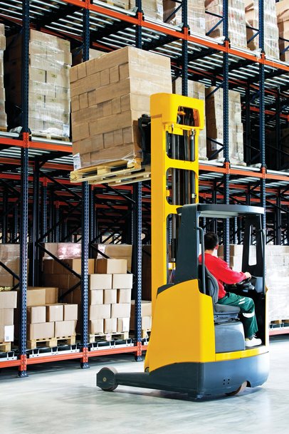 Matrix brake ideal for compact multi-directional forklift